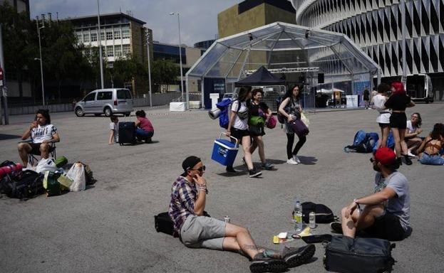 Bilbao recibe a los primeros festivaleros del BBK Live