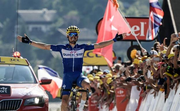 El Sky apaga la primera etapa alpina