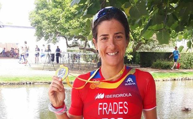 El drama de la triatleta Gurutze Frades, que perdió su bicicleta de 16.000 euros tras el Mundial