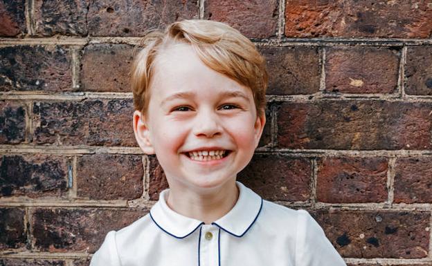 El príncipe Jorge cumple cinco años