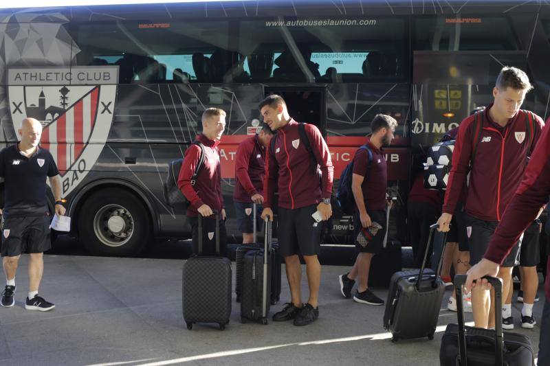 El Athletic viaja para afrontar la pretemporada