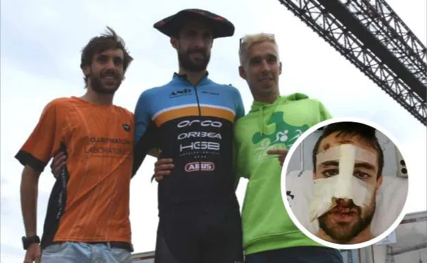 El triatleta Ander Okamika se proclama campeón de Euskadi casi tres meses después del grave accidente
