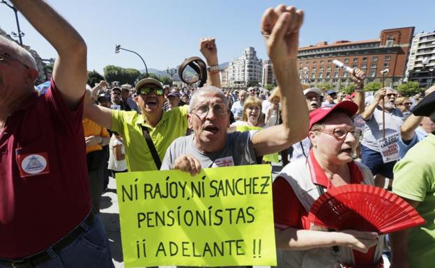 Los pensionistas vascos se reunirán con la ministra Valerio