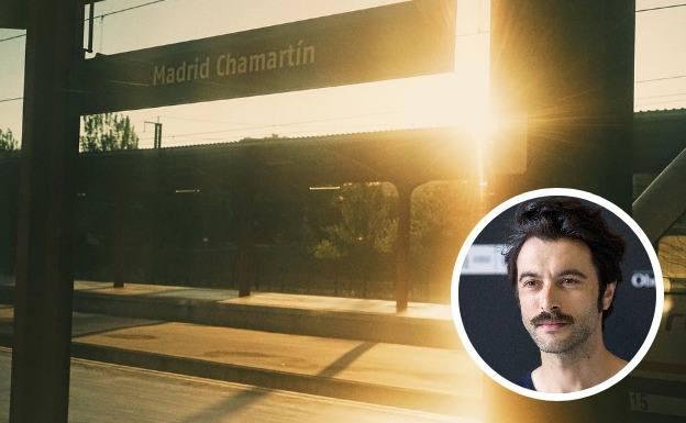 Javier Rey ya está en Vitoria para el rodaje de 'El silencio de la ciudad blanca': «¡Al lío!»