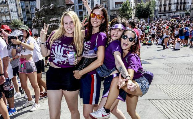 Ponerse morado en fiestas