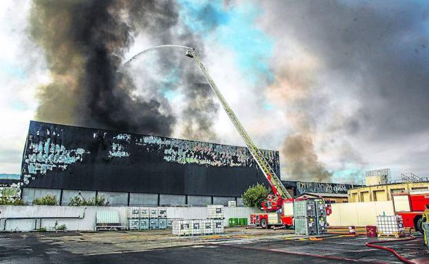 Los trabajadores de Aldanondo: «Se nos ha caído el alma a los pies»