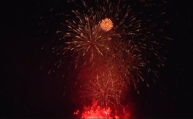 Los italianos Poleggi ganan el concurso de fuegos por su espectáculo del lunes