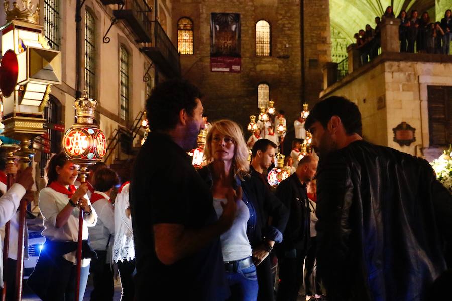 La Procesión de los Faroles vuelve a salir para la grabación de 'El silencio de la ciudad blanca'