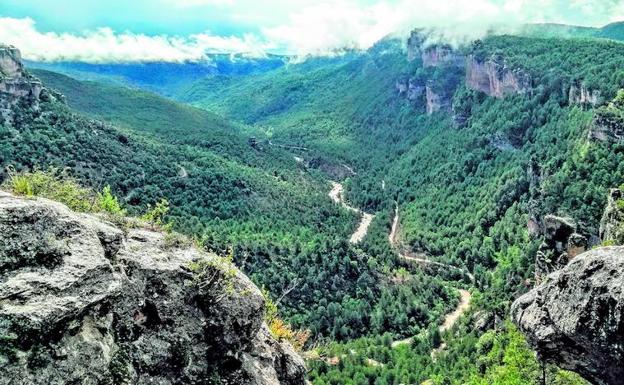 Zaorejas y el Mirador del Tajo