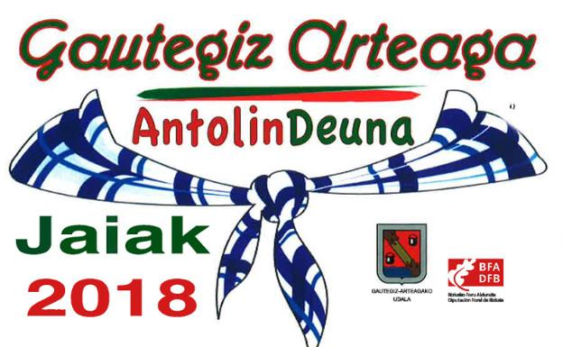 Programa de fiestas de Gautegiz-Arteaga 2018: Antolin Deuna