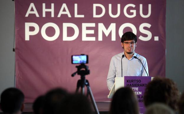 Podemos cree que PNV y Bildu «pierden el tiempo» si les llaman para sumarse a la «embarcada» de acuerdos «identitarios»