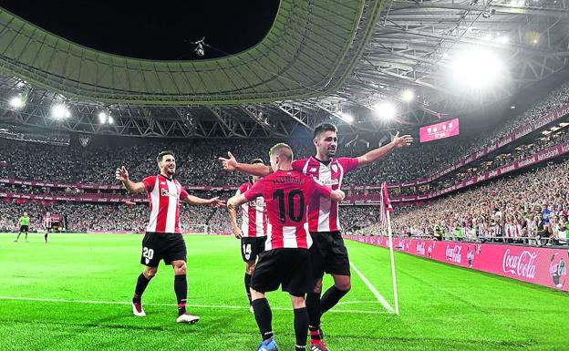 El Athletic tiene el tercer once titular más joven de la Liga