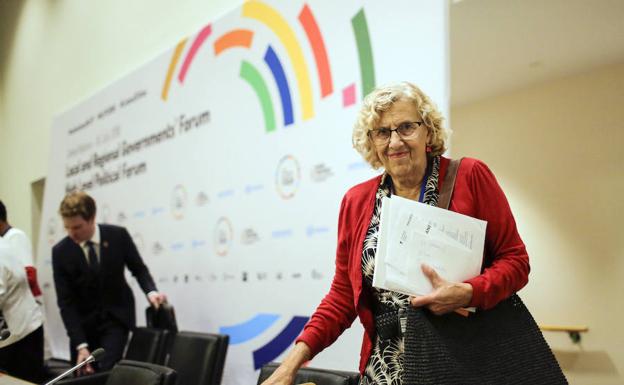 Carmena se presentará a la reelección como alcaldesa de Madrid