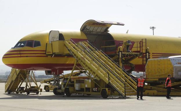 La carga de Foronda crece un 5,2% en los ocho primeros meses de 2018, pese a caer en agosto un 10,9%