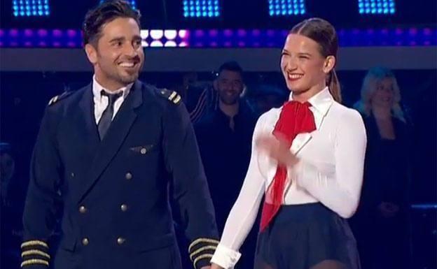 David Bustamante, con Yana Olina