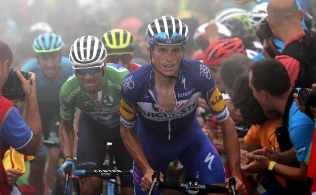 La etapa del monte Oiz, la más vista en televisión