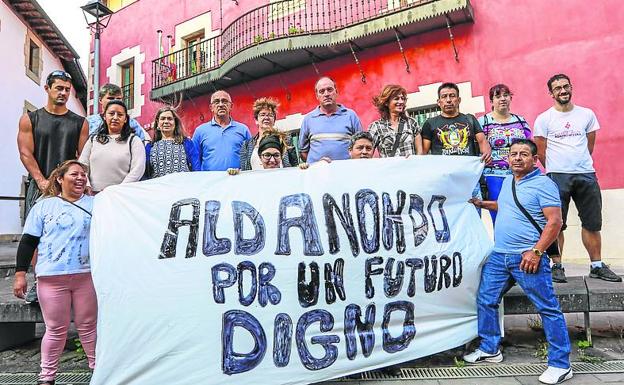 Los trabajadores de Aldanondo rechazan el ERE y reclaman garantías de futuro