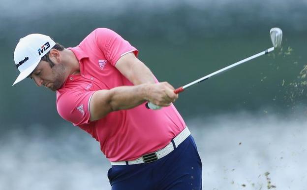 Jon Rahm, satisfecho tras la primera jornada de la FedEx Cup