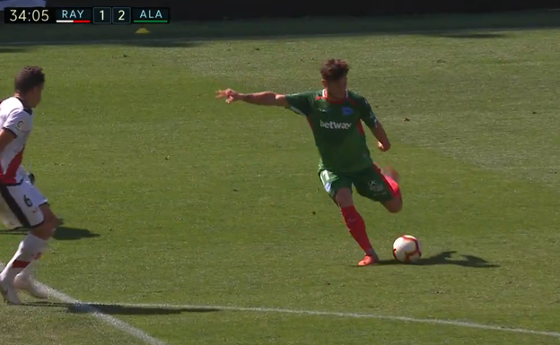 Ibai muestra su calidad en el segundo gol albiazul
