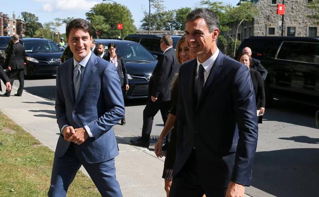 Urkullu aplaude a Sánchez por fijarse en Quebec y abrir la puerta al «diálogo» político