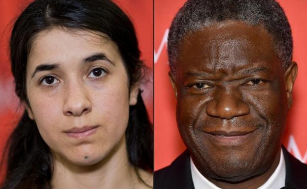 Nobel de la Paz para el congoleño Mukwege y la yazidí Murad por su lucha contra la violencia sexual