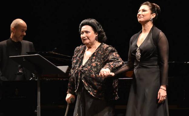 Caballé emocionó a Bilbao en 2015: «Adiós, será la última vez que nos veamos»