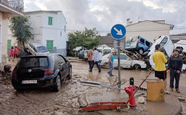 La desolación que inunda la isla, en imágenes