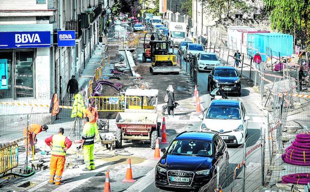 La reforma de San Ignacio se alargará hasta el día 31, un mes y medio más de lo previsto