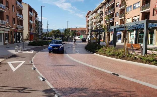 La calle Sabino Arana contará con el primer estacionamiento rotatorio gratuito de Berango