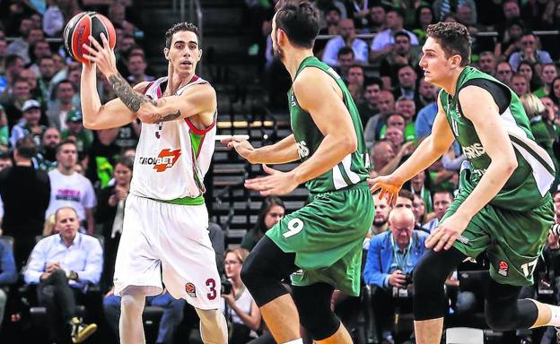 El Baskonia, con la duda de Luca Vildoza en Fuenlabrada