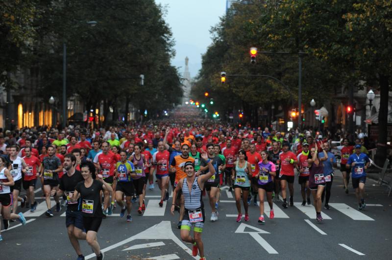 La Bilbao Marathon Night cumple diez ediciones