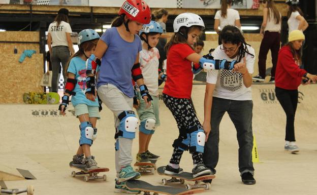Skate para chicas en Bilbao