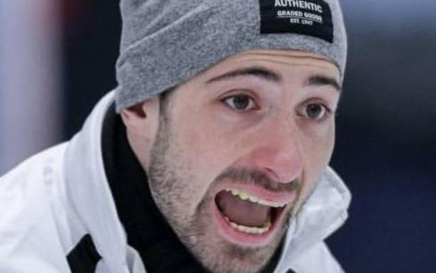 El basauritarra Sergio Vez regresa del mundial de curling de Canadá con una plata