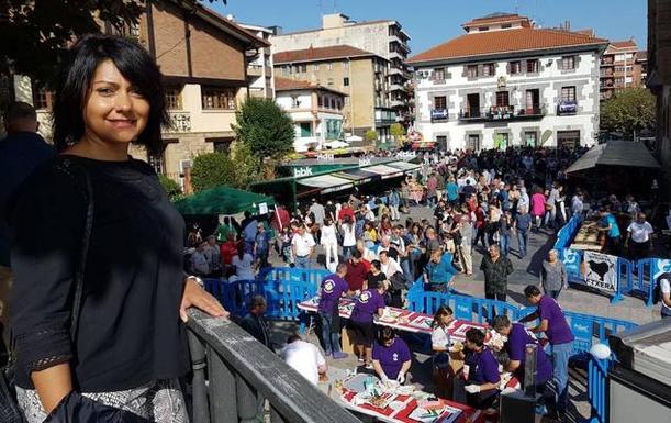 Sonia Rodríguez, aspirante del PNV a la Alcaldía de Arrigorriaga