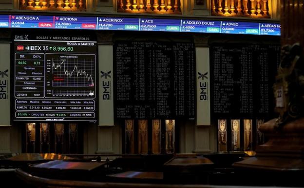 El Ibex-35 rebota acompañado de Europa y Wall Street