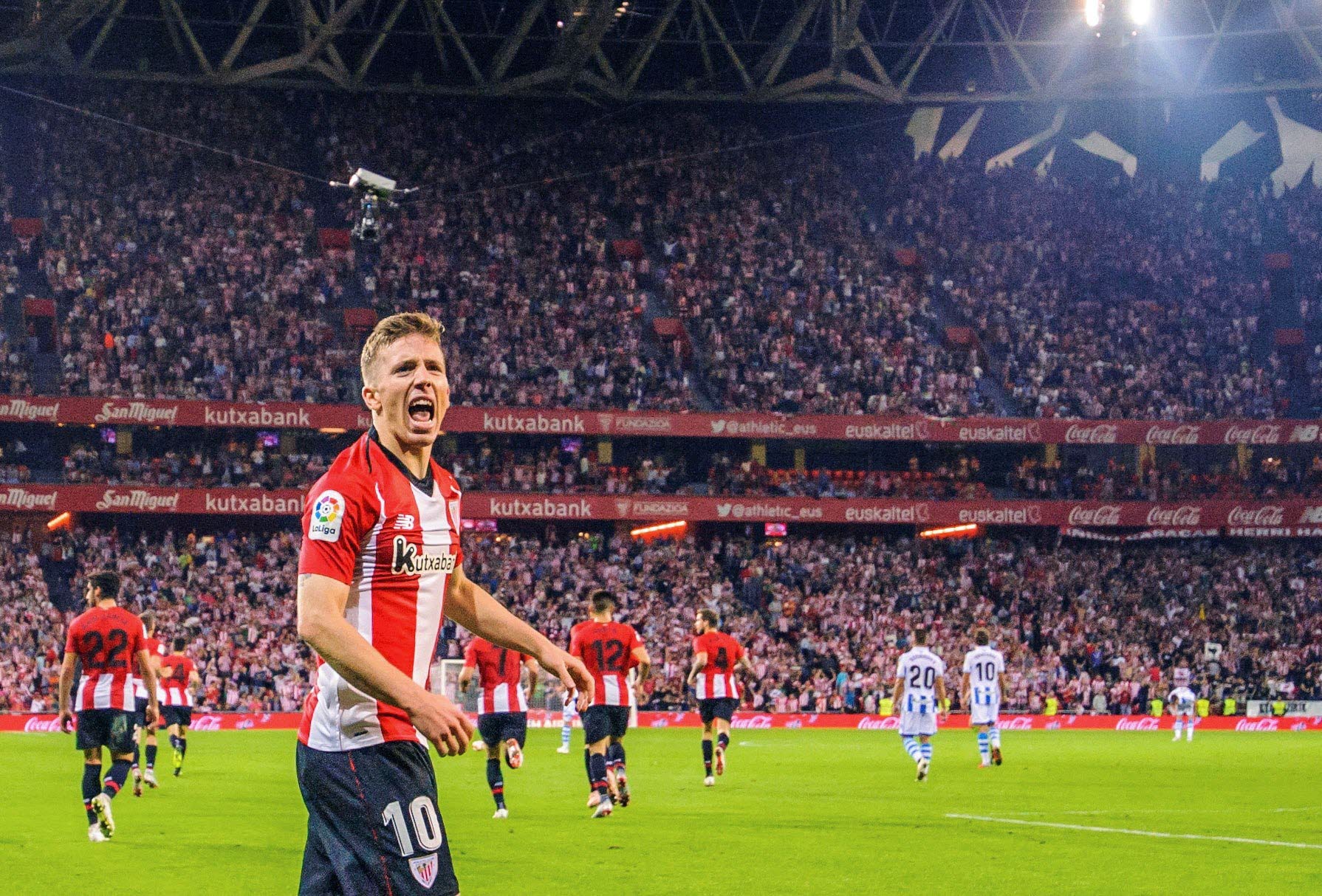 Revolución Berizzo: cinco cambios y Muniain y Williams al banquillo