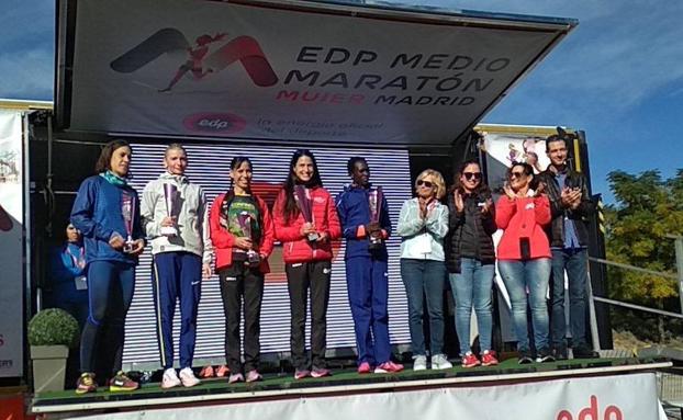 Segundo puesto para Elena Loyo en el III EDP Medio Maratón de la Mujer de Madrid