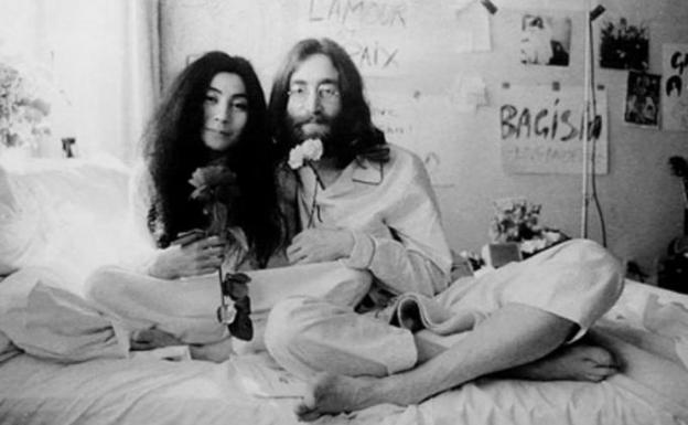 Llevan al cine la historia de amor de John Lennon y Yoko Ono