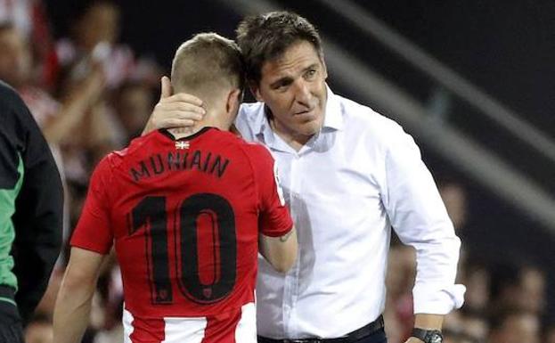 Muniain, de nuevo en el banquillo