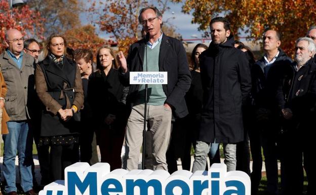 Alfonso Alonso asegura que «falsear la memoria» de las víctimas del terrorismo es una «injusticia sobre toda la sociedad»