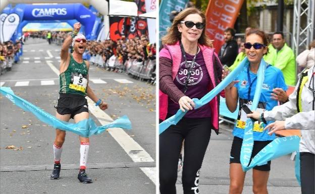 Victorias para Jaume Leiva y Aroa Merino en la Behobia-San Sebastián