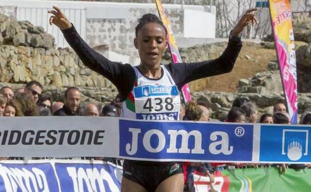 Trihas Gebre consigue el mejor tiempo nacional en el Cross de Atapuerca