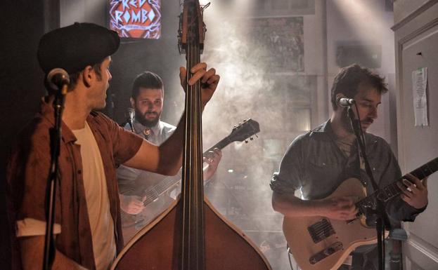 El rollo chispeante de Red Rombo