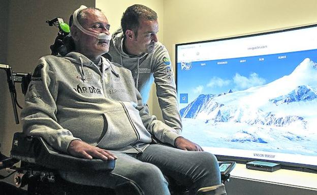 «Enfermar de ELA es como ascender una montaña de la que no vas a volver»