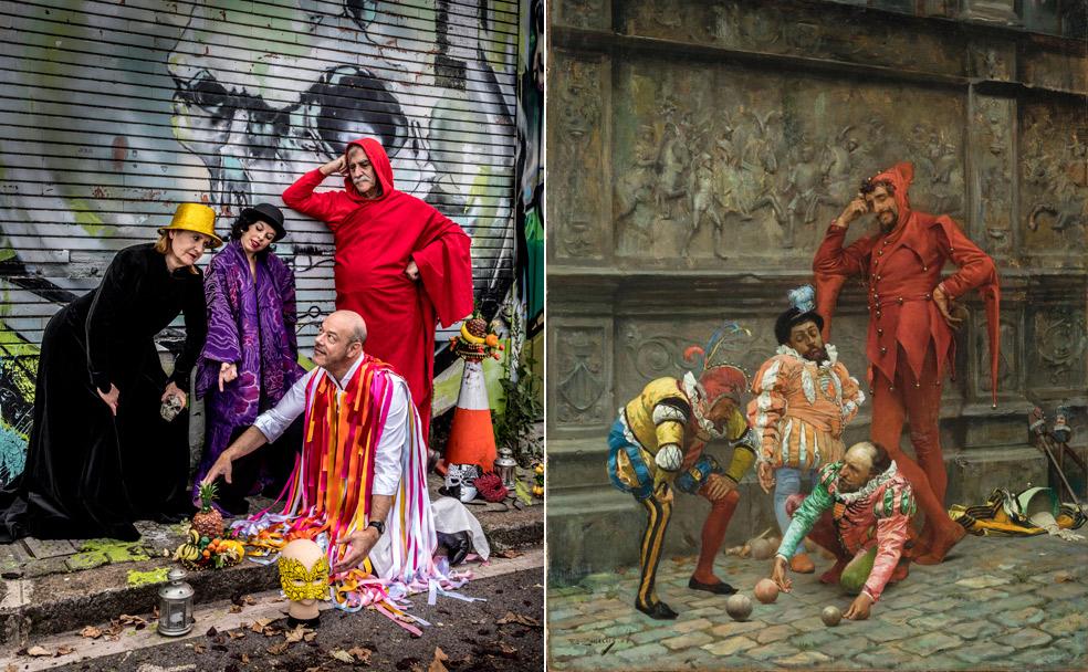 Los 'bufones' salen a escena