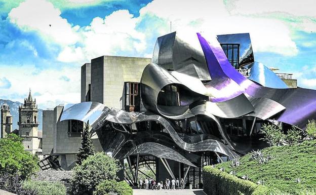 El hotel de Riscal en Elciego iniciará tras las navidades su ambiciosa ampliación