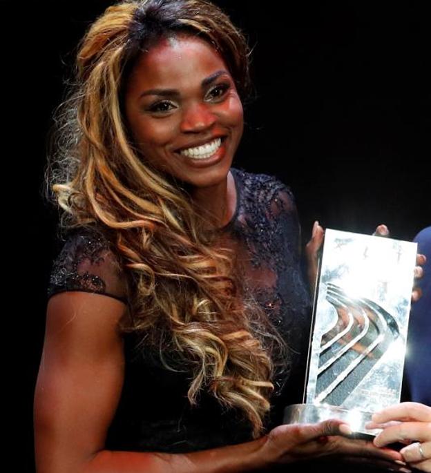Caterine Ibargüen, mejor atleta del año