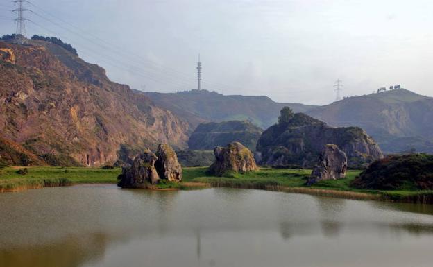 La Arboleda: Alubias en el poblado minero