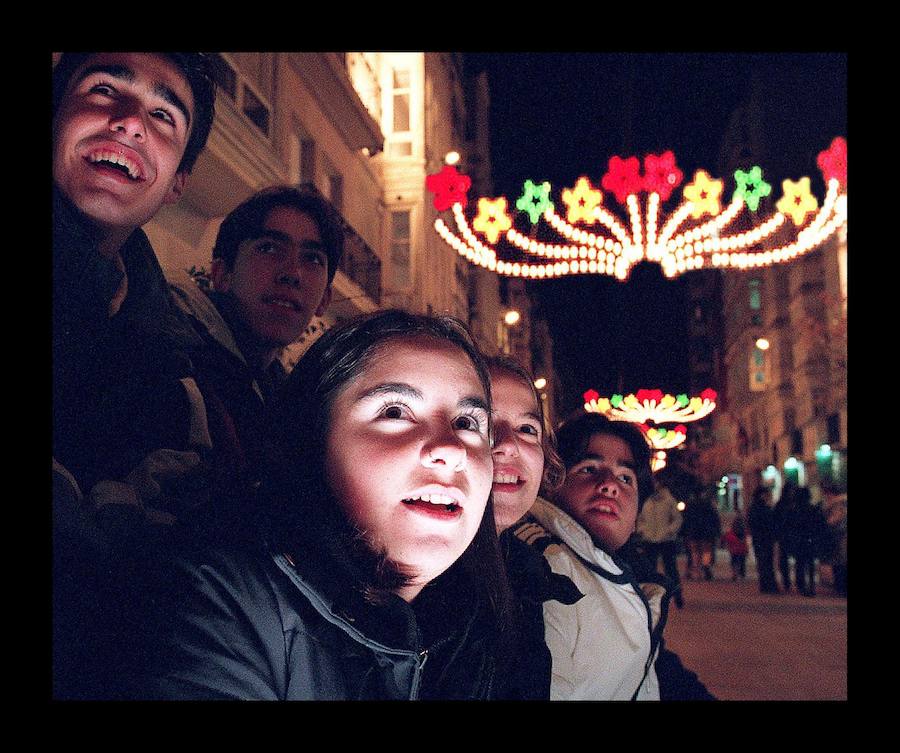 20 años de luces navideñas en Vitoria