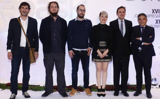 Ajebask premia la labor emprendedora de «jóvenes que apuestan por el futuro»